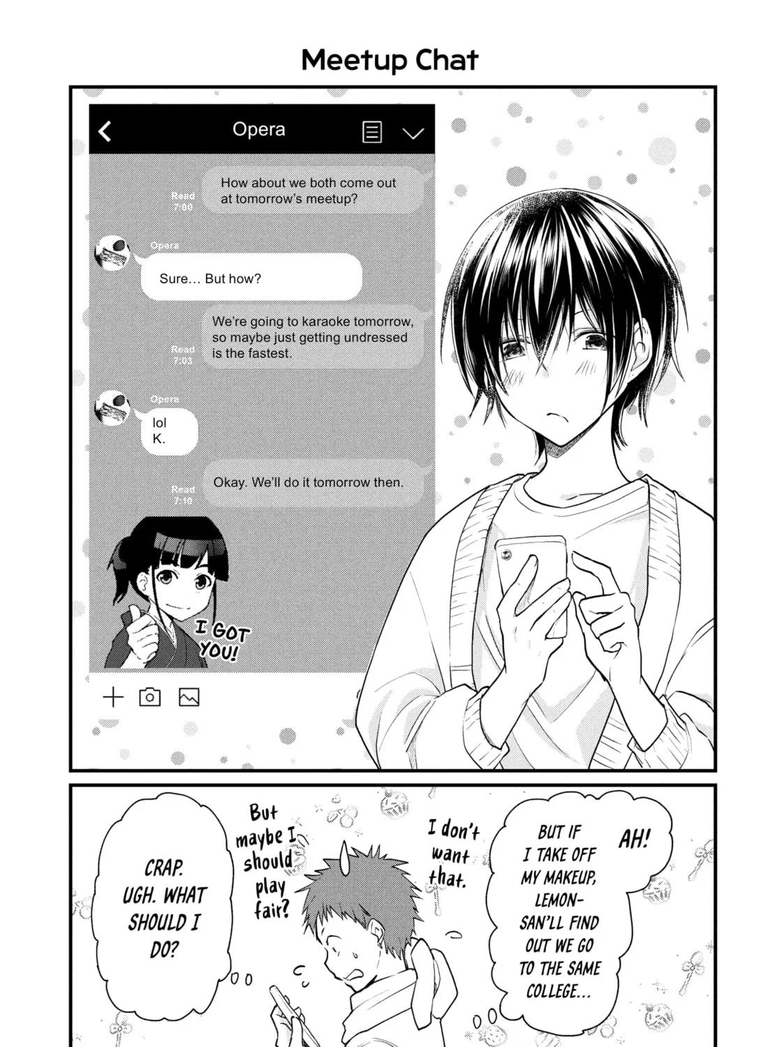 I Cross-Dressed for the IRL Meetup Chapter 7 page 7 - 