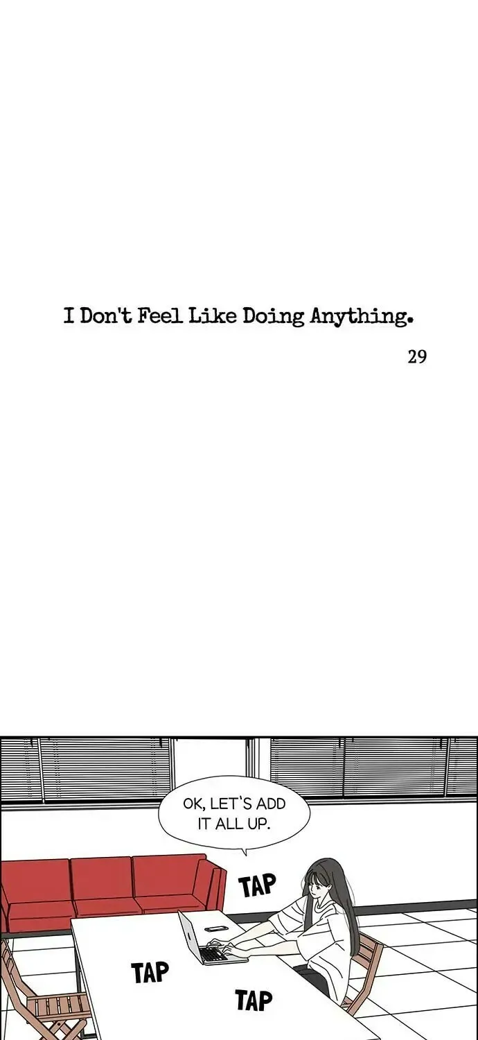 I Don't Feel Like Doing Anything Chapter 29 page 1 - 