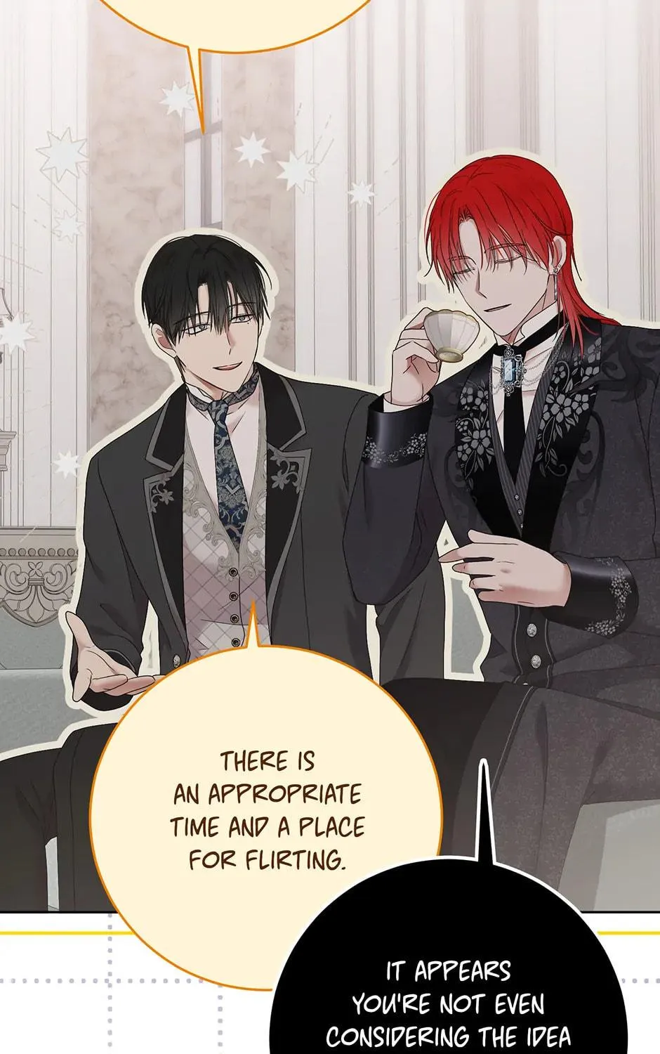 Read I Fell into a Reverse Harem Game! chapter 138 image 52 on Lezhin