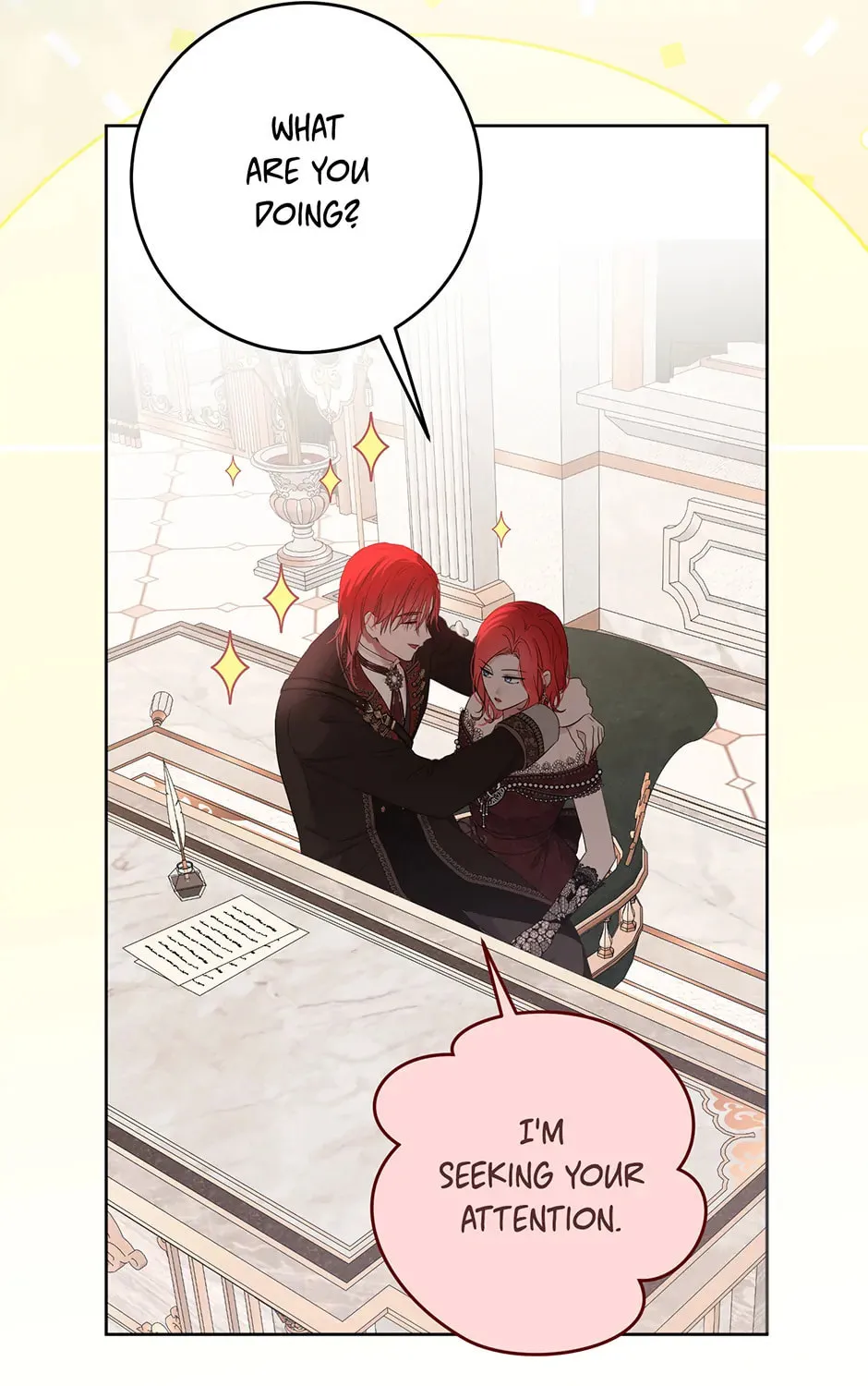 Read I Fell into a Reverse Harem Game! chapter 147 image 72 on Lezhin