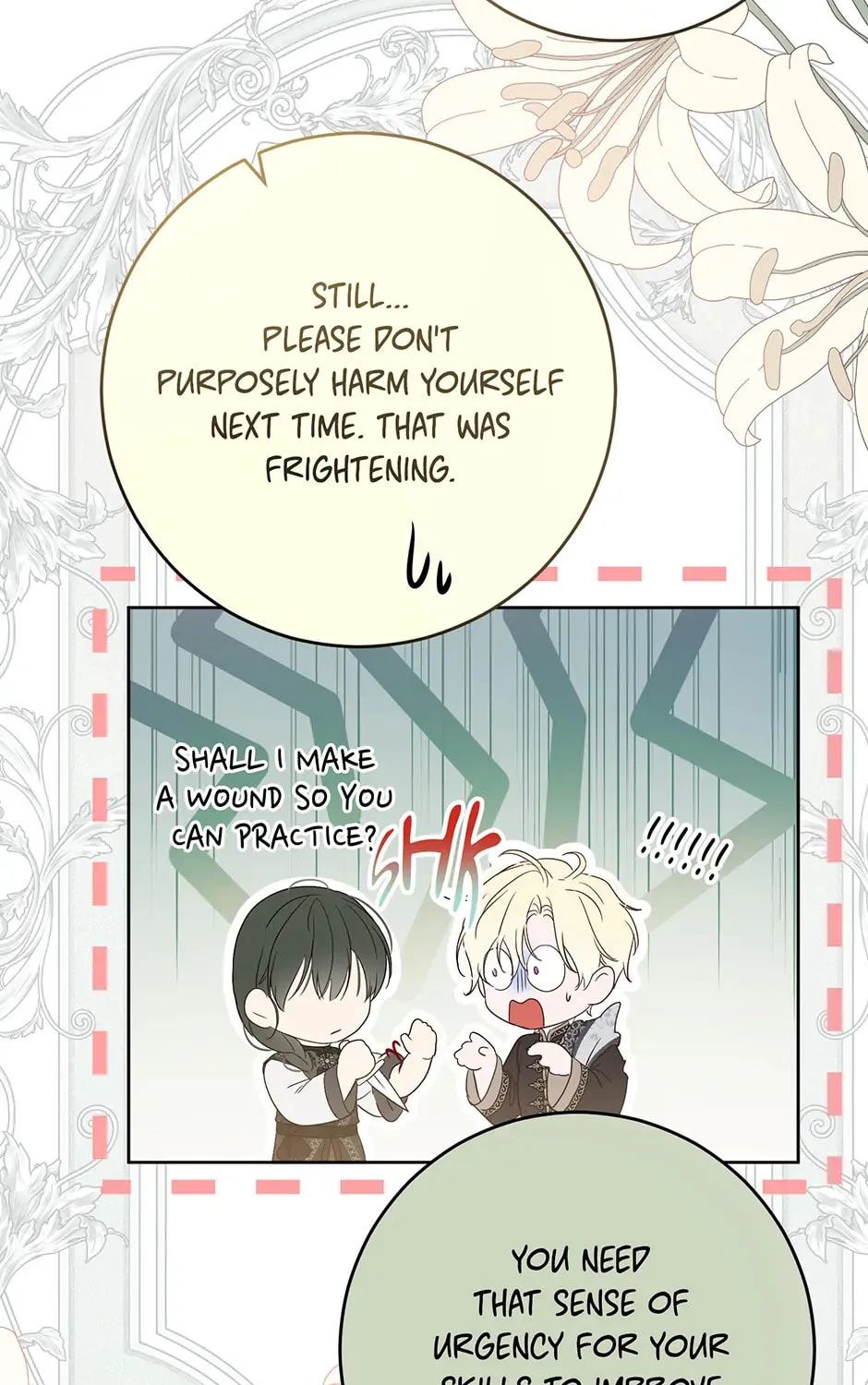 Read I Fell into a Reverse Harem Game! chapter 152 image 120 on Lezhin