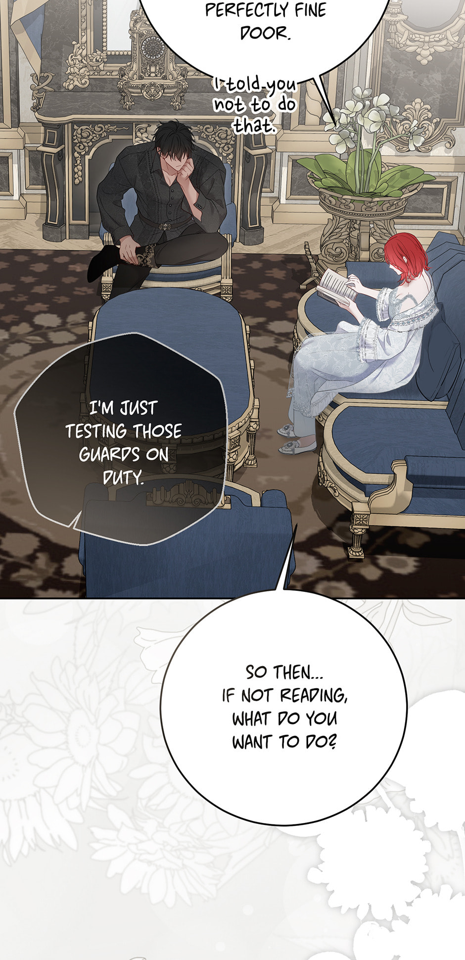 Read I Fell into a Reverse Harem Game! chapter 161.1 image 6 on Lezhin