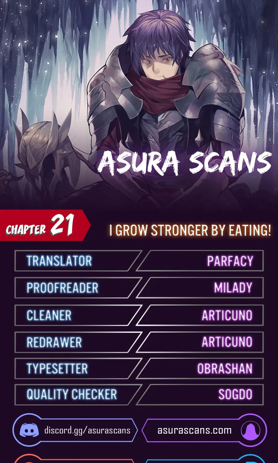 I Get Stronger the More I Eat Chapter 21 page 1 - 