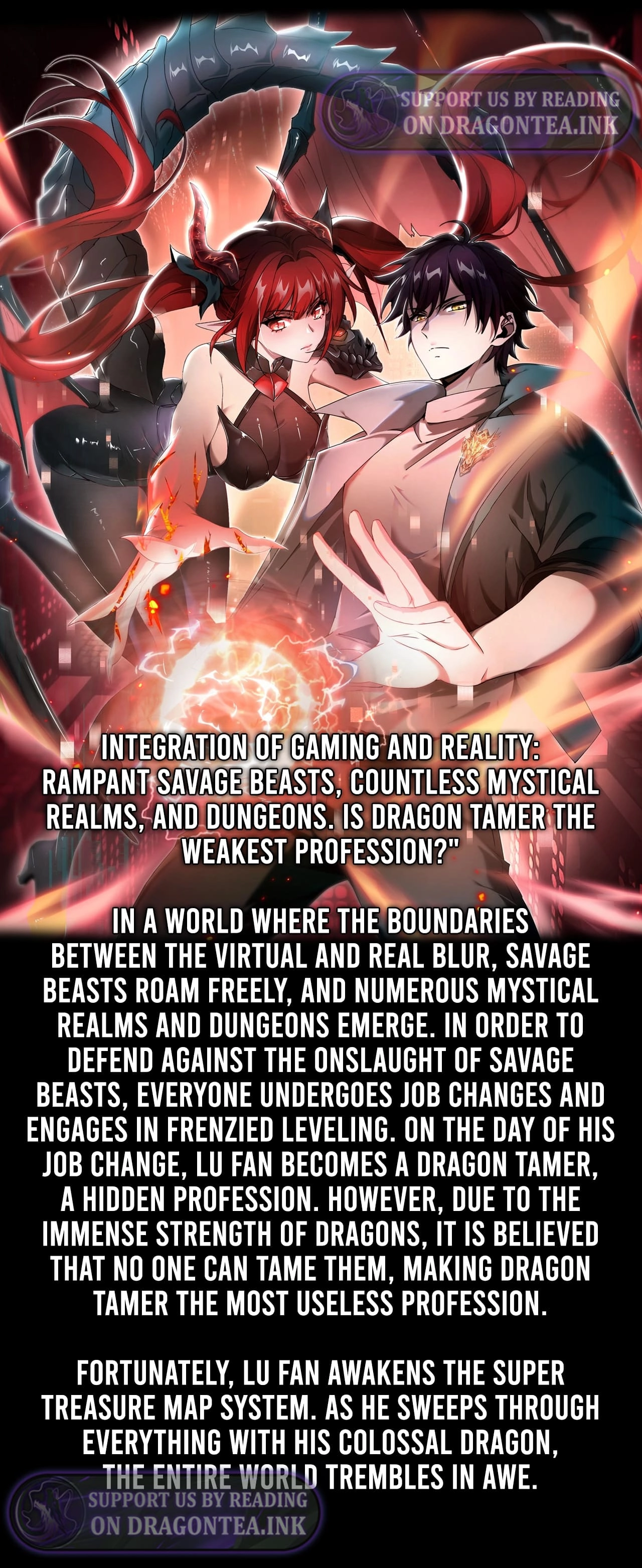 Read I Got the Weakest Class, Dragon Tamer!? chapter 0 image 1 on Lezhin