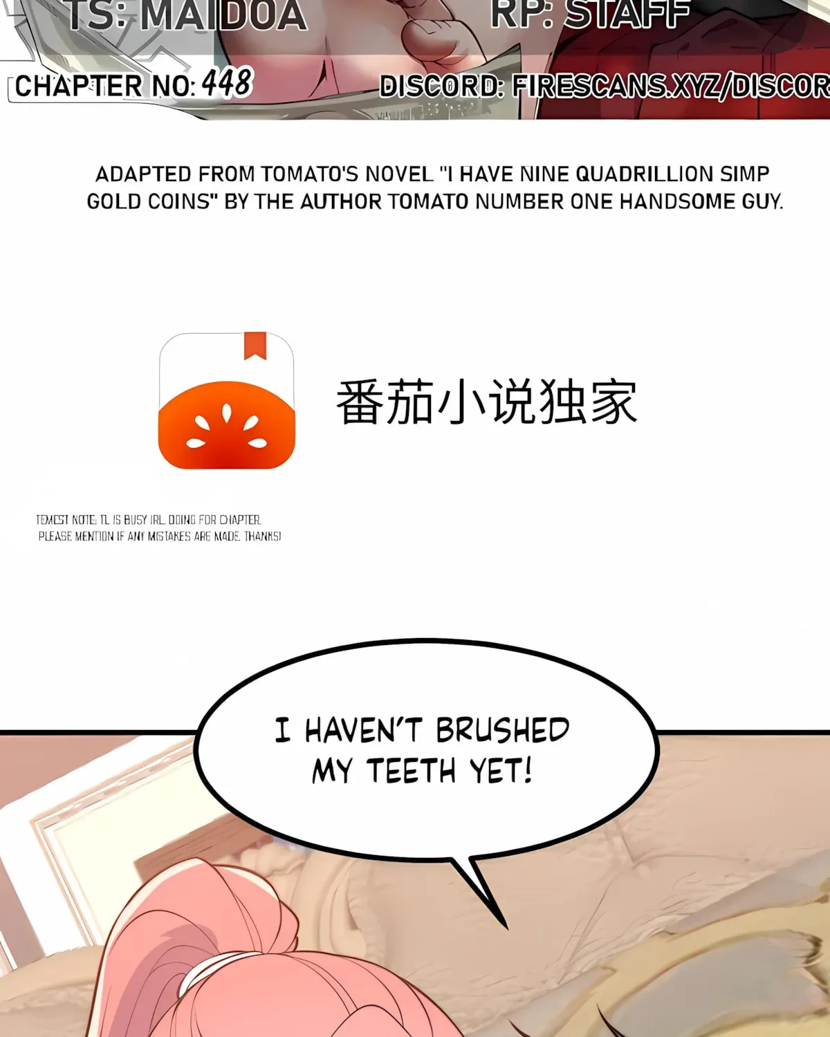 I have 90 billion licking gold Chapter 448 page 2 - 