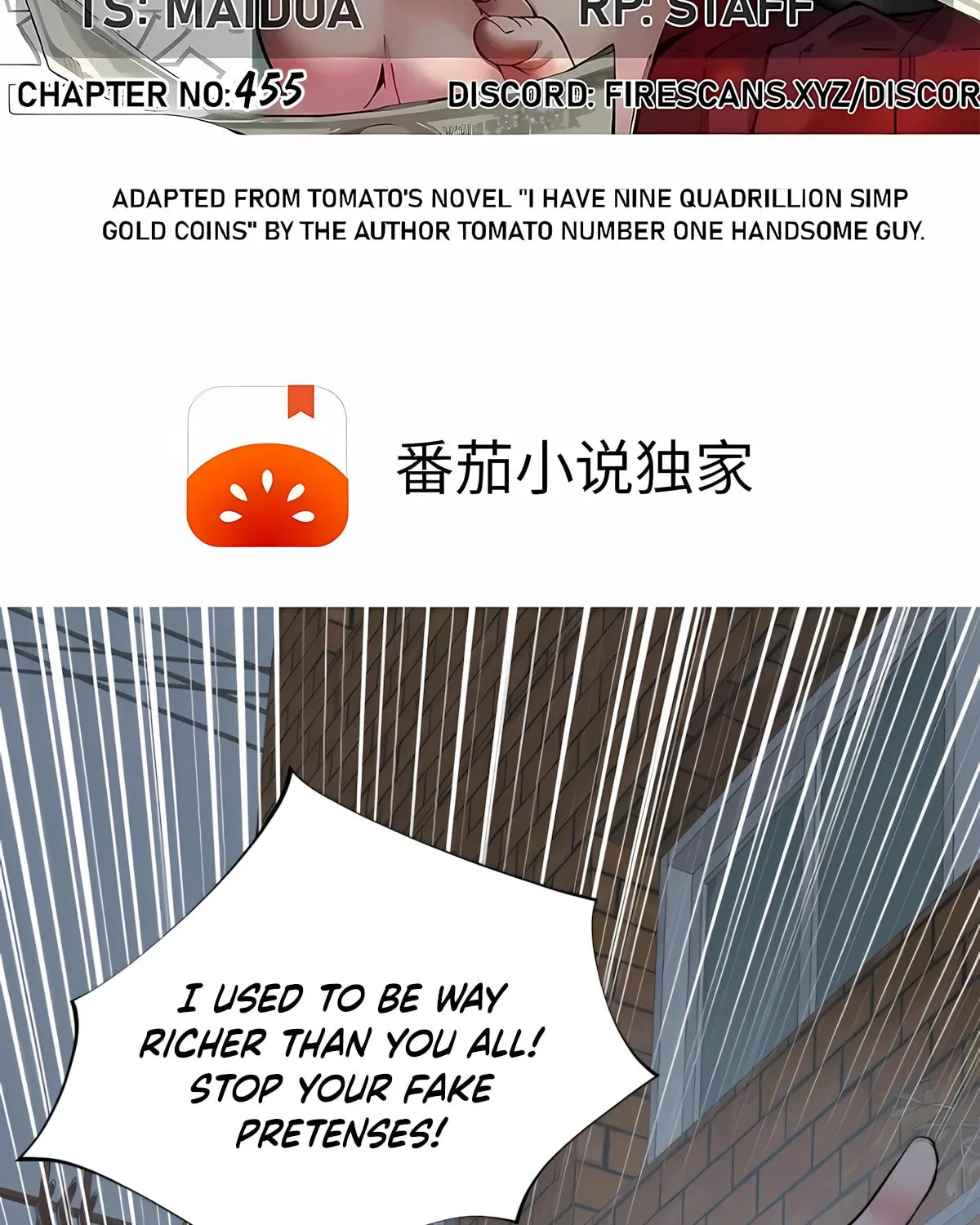 I have 90 billion licking gold Chapter 455 page 2 - 