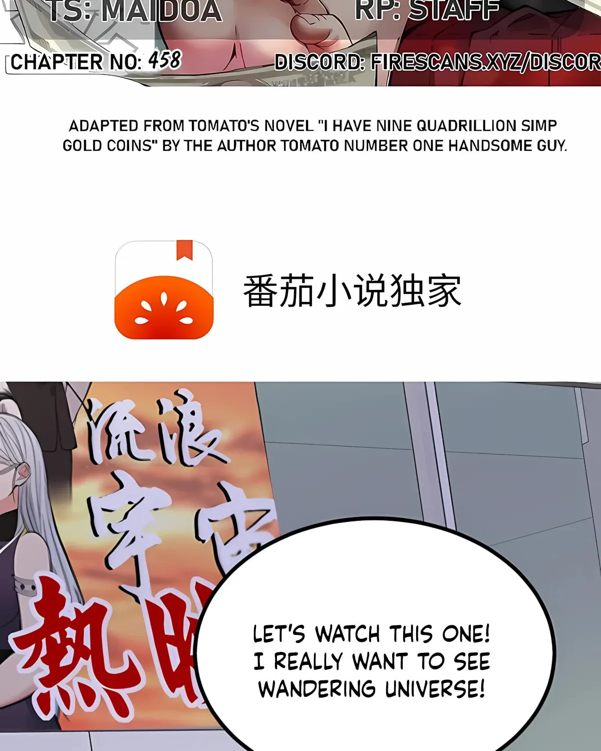 I have 90 billion licking gold Chapter 458 page 2 - 