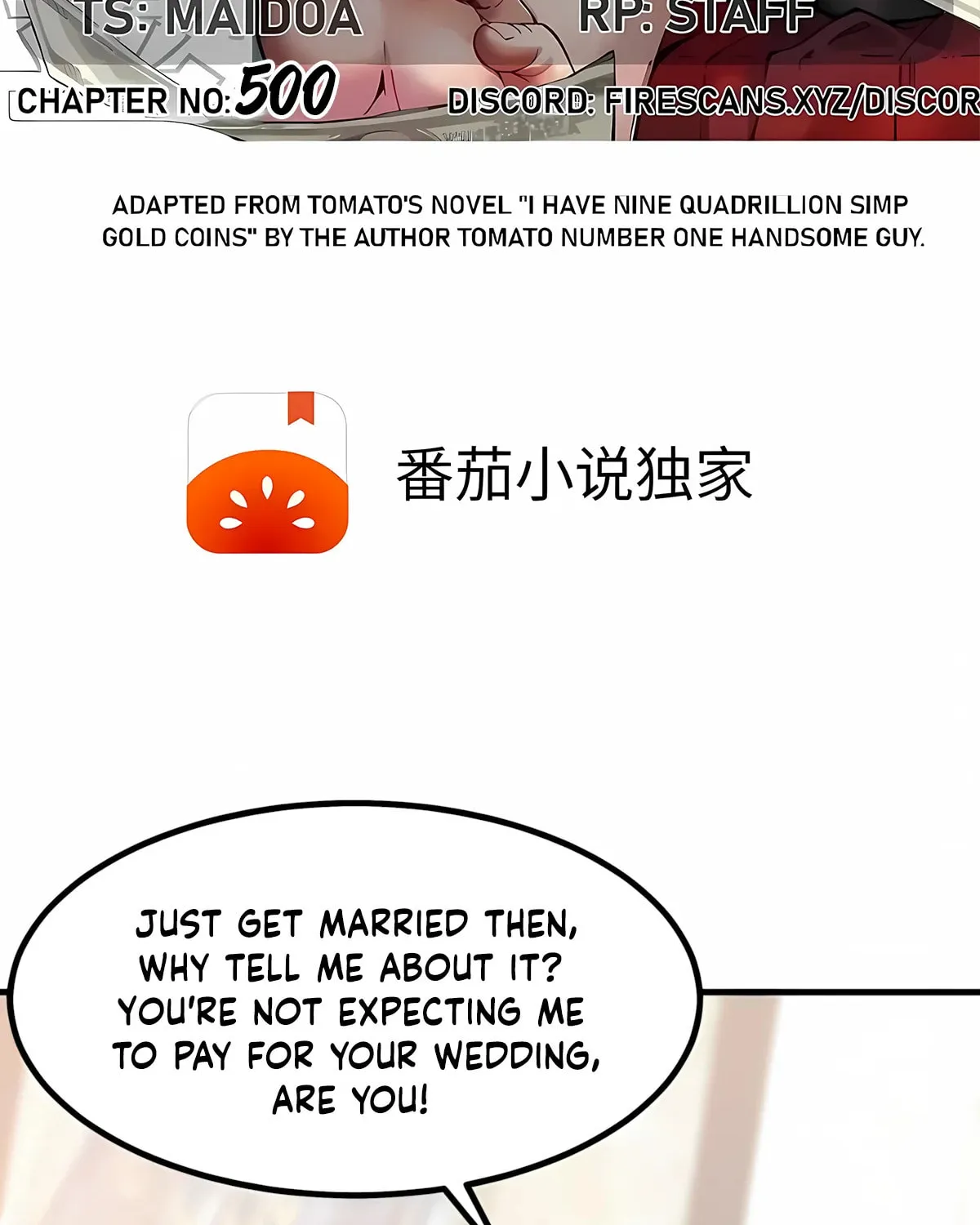 I have 90 billion licking gold Chapter 500 page 2 - 
