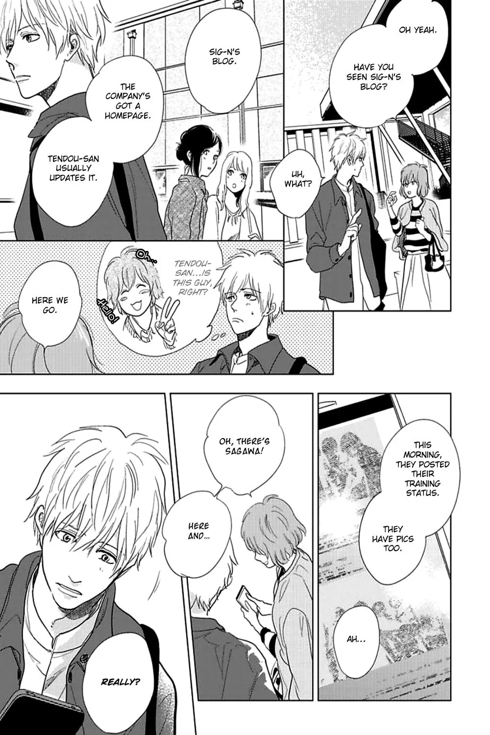 Read I Hear the Sunspot chapter 15 image 19 on Lezhin