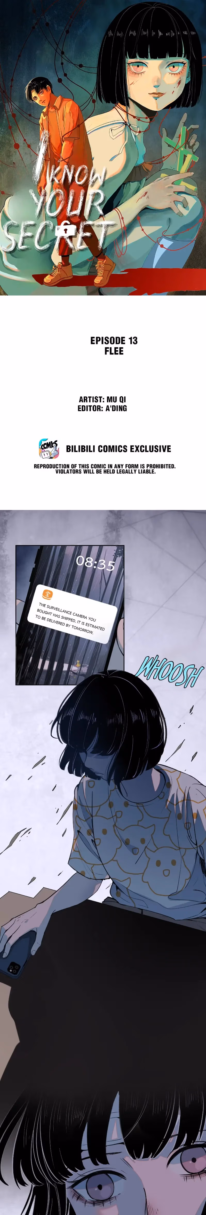 Read I Know Your Secret chapter 13 image 0 on Lezhin
