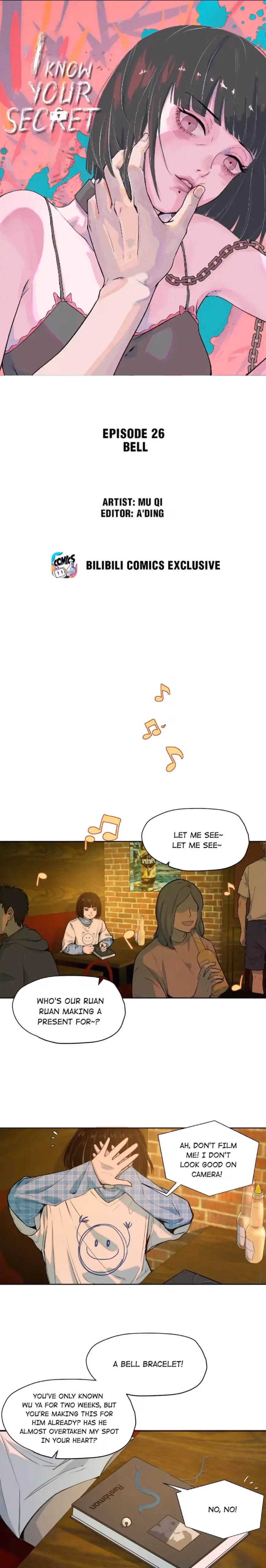 Read I Know Your Secret chapter 26 image 0 on Lezhin