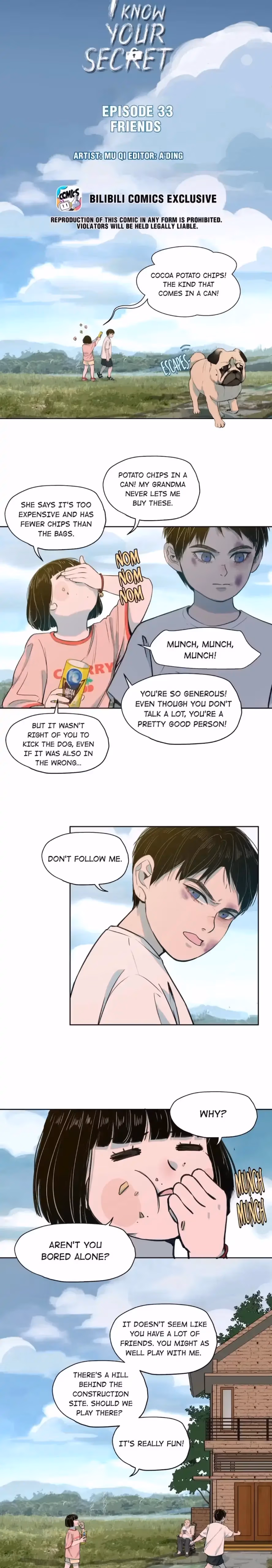 Read I Know Your Secret chapter 33 image 1 on Lezhin