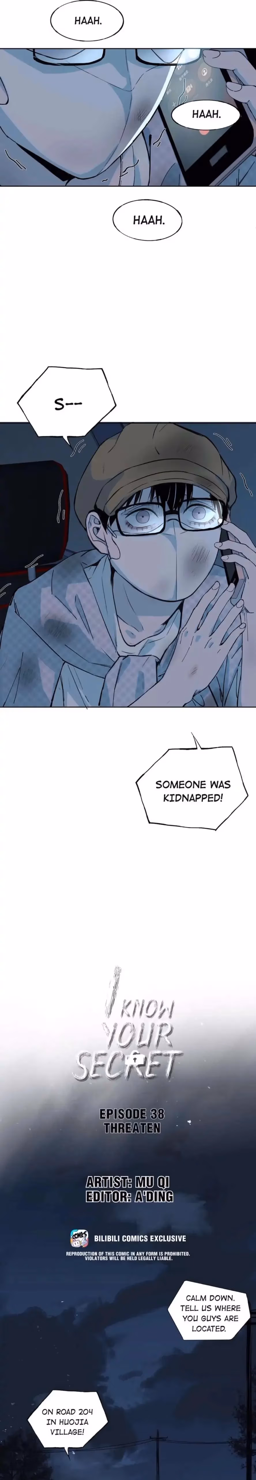 Read I Know Your Secret chapter 38 image 2 on Lezhin