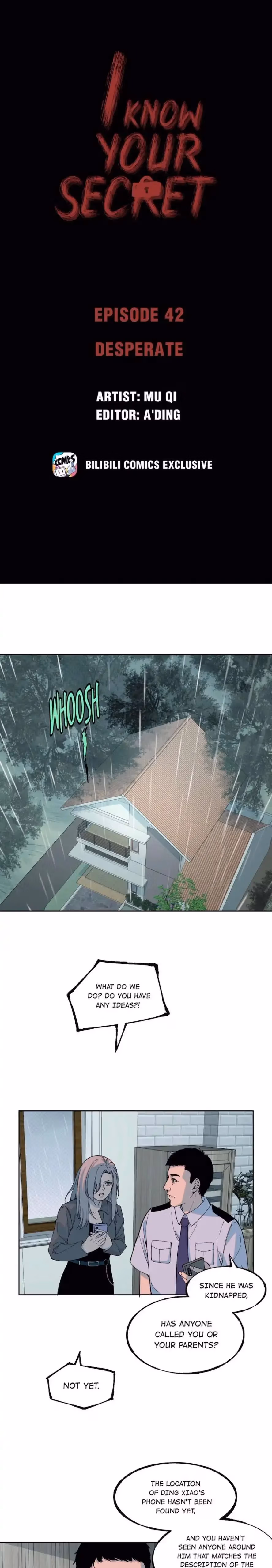 Read I Know Your Secret chapter 42 image 1 on Lezhin