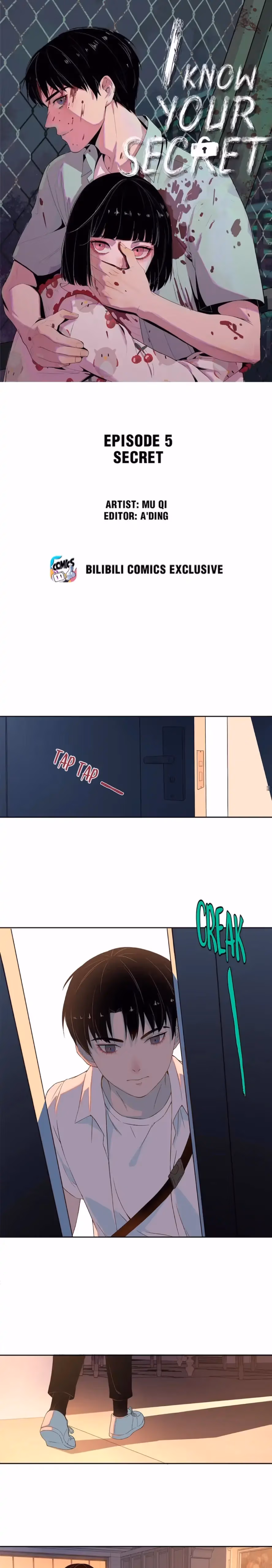 Read I Know Your Secret chapter 5 image 0 on Lezhin