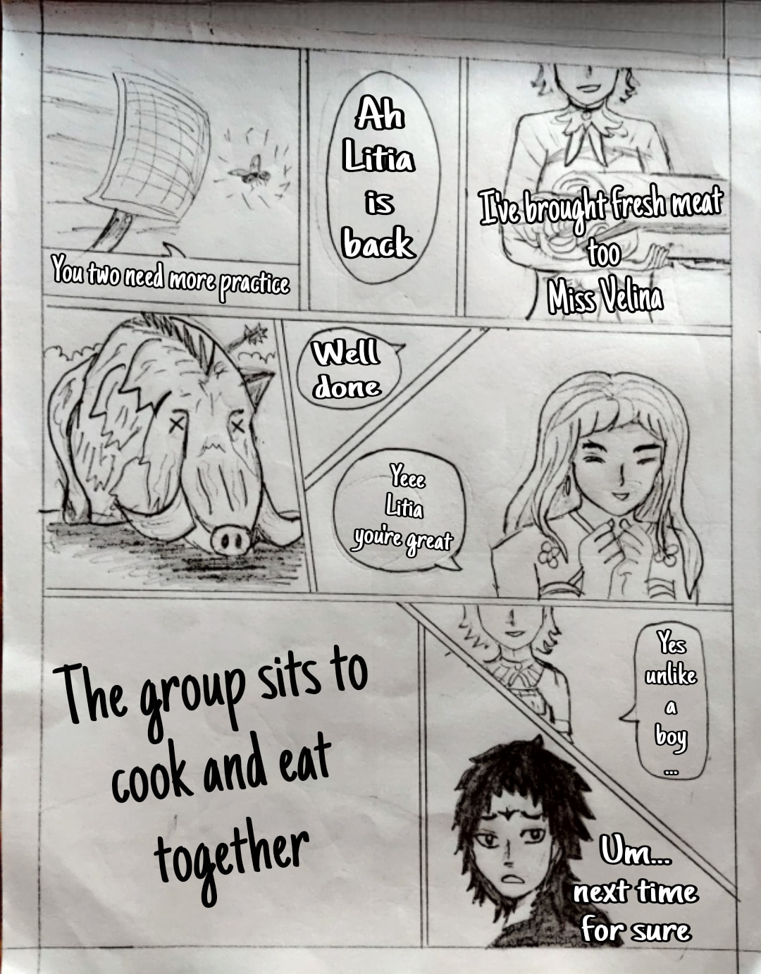 Read I Live in Isekai chapter 15.5 image 5 on Lezhin