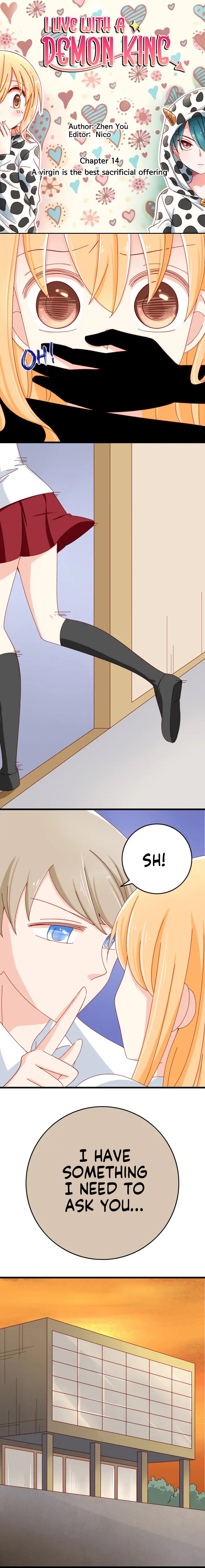 Read I Live With a Demon King chapter 14 image 1 on Lezhin