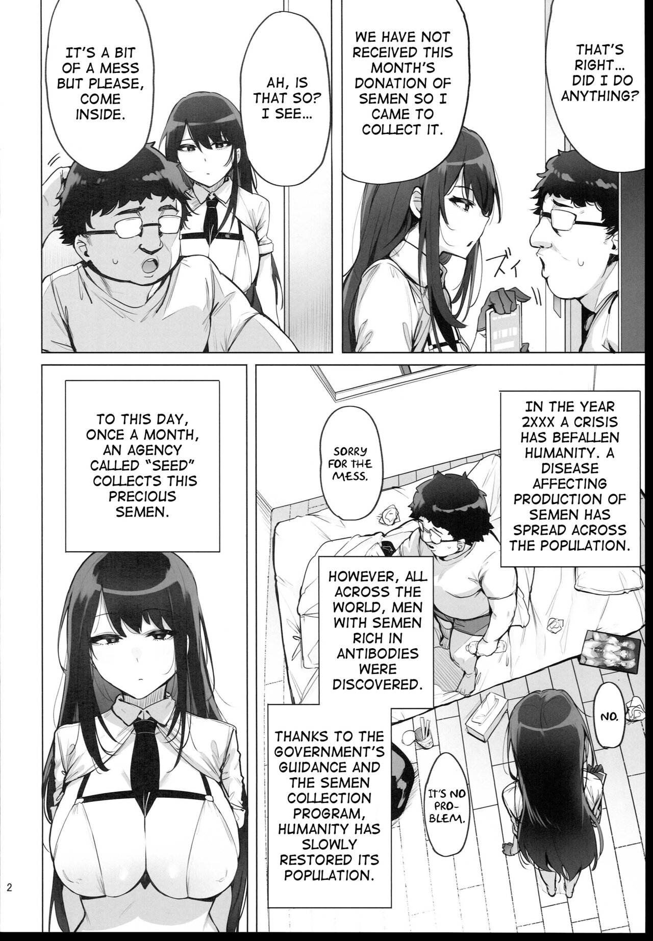 I'll collect your semen Chapter 1 page 4 - 