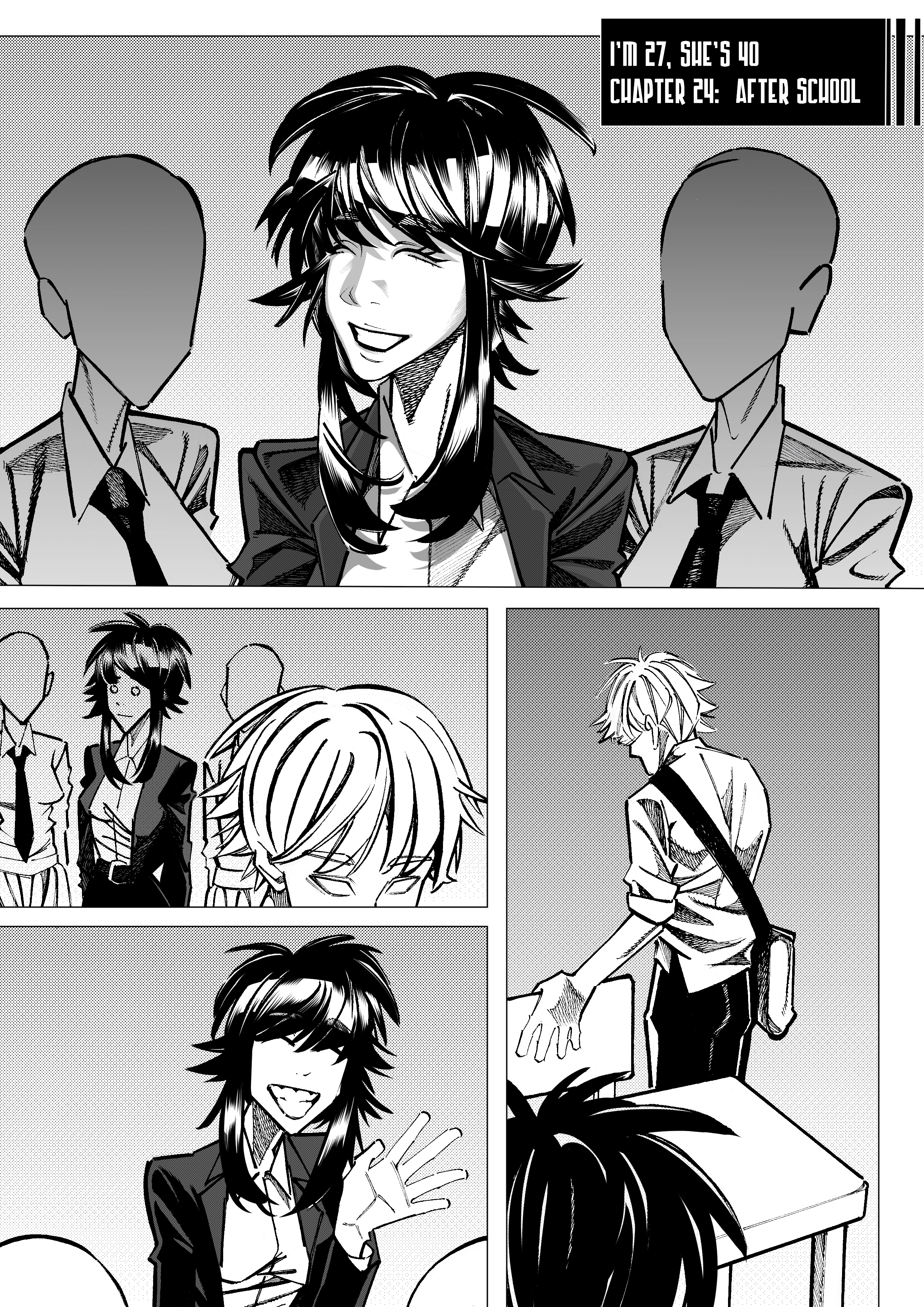 I'm 27 She's 40 Chapter 24 page 1 - 