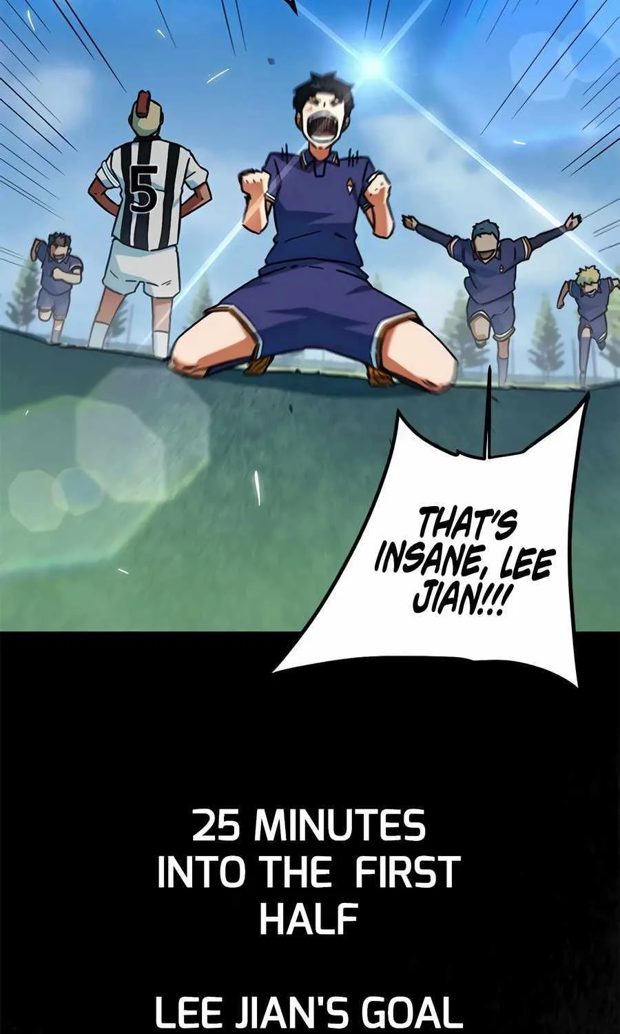 I'm Being Misunderstood as a Soccer Genius Chapter 22 page 129 - 