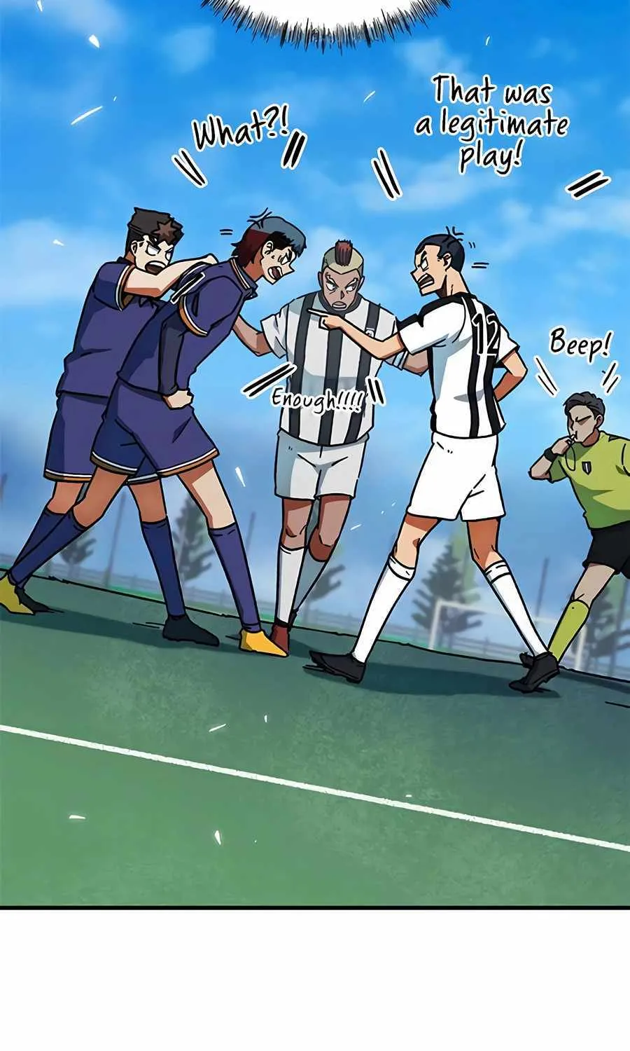 I'm Being Misunderstood as a Soccer Genius Chapter 23 page 8 - 