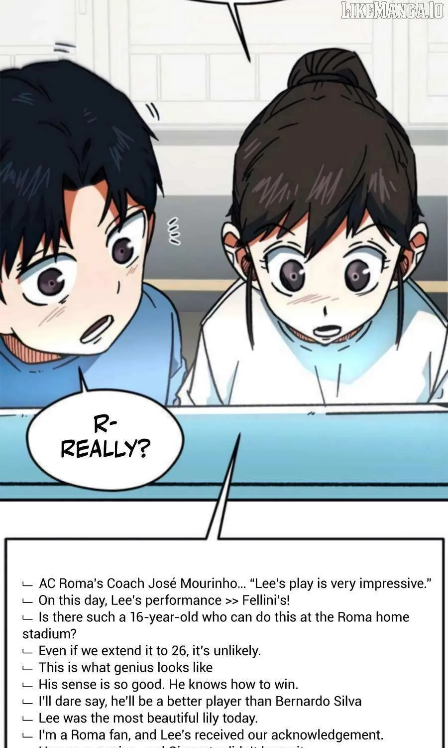 I'm Being Misunderstood as a Soccer Genius Chapter 39 page 22 - 