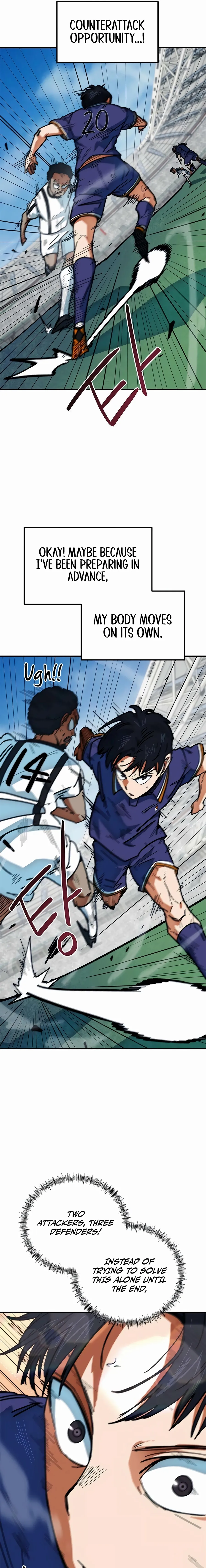 I'm Being Misunderstood as a Soccer Genius Chapter 53 page 6 - 