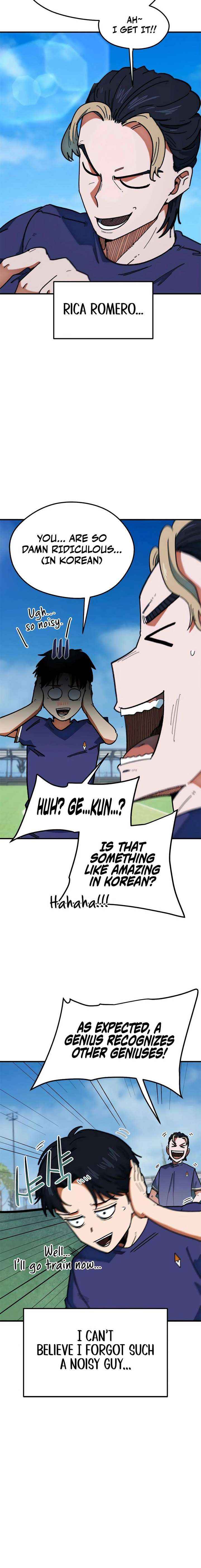 I'm Being Misunderstood as a Soccer Genius Chapter 60 page 6 - 