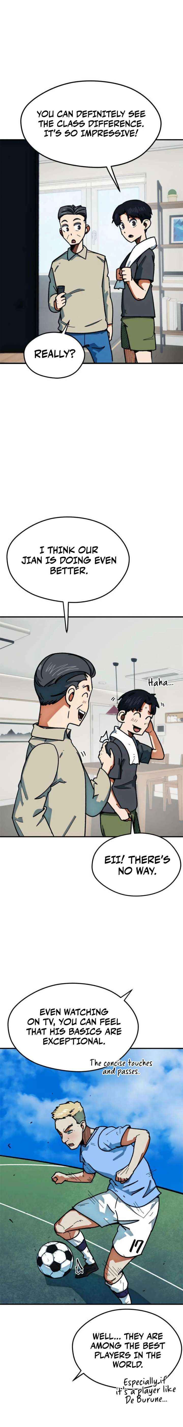 I'm Being Misunderstood as a Soccer Genius Chapter 64 page 18 - 