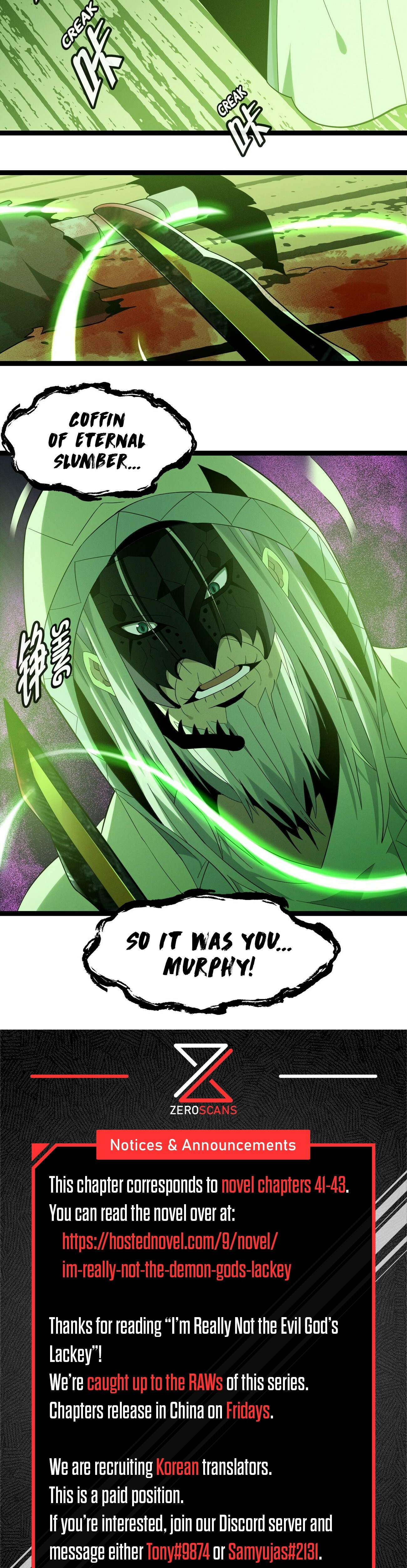 I'm Really Not the Evil God's Lackey Chapter 21 page 47 - 