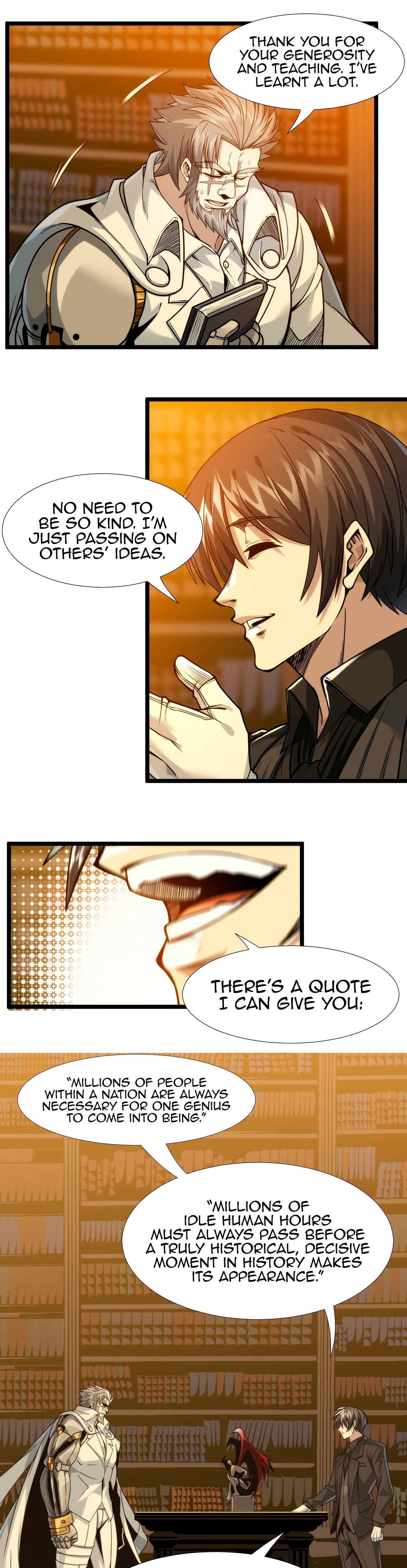 I'm Really Not the Evil God's Lackey Chapter 40 page 35 - 