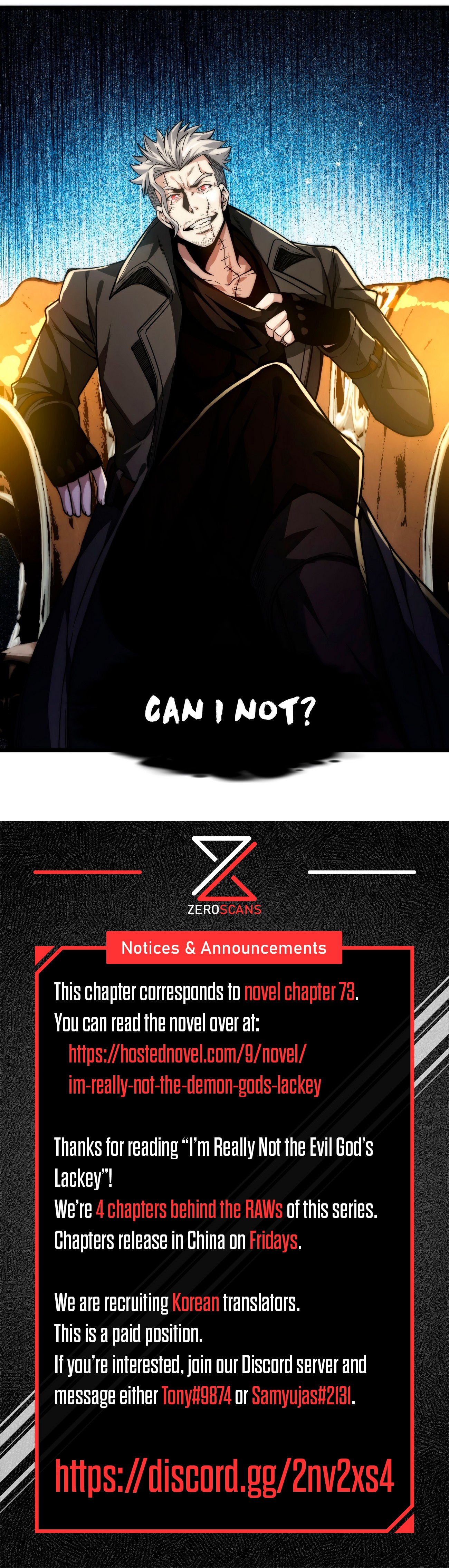 I'm Really Not the Evil God's Lackey Chapter 42 page 36 - 