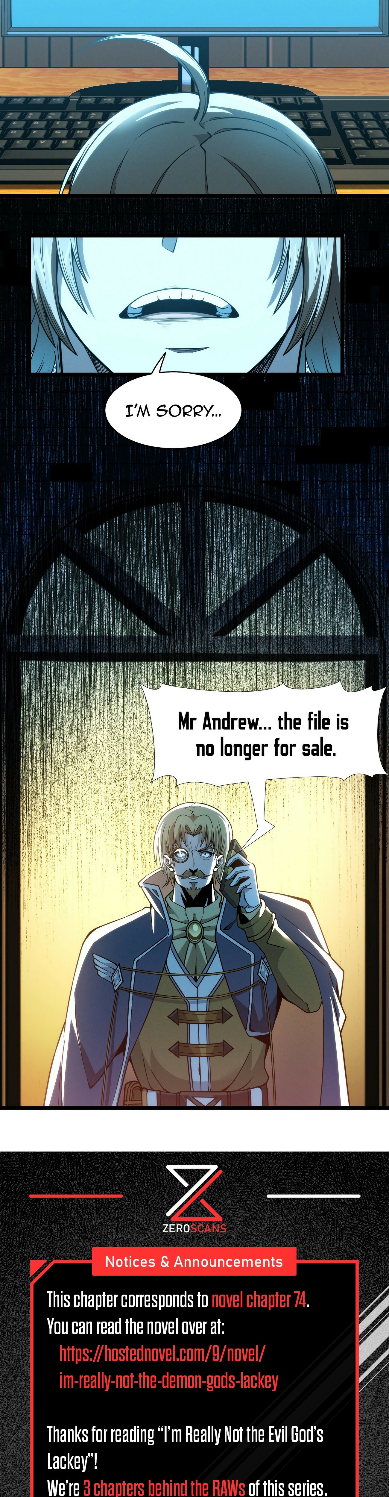 I'm Really Not the Evil God's Lackey Chapter 43 page 36 - 