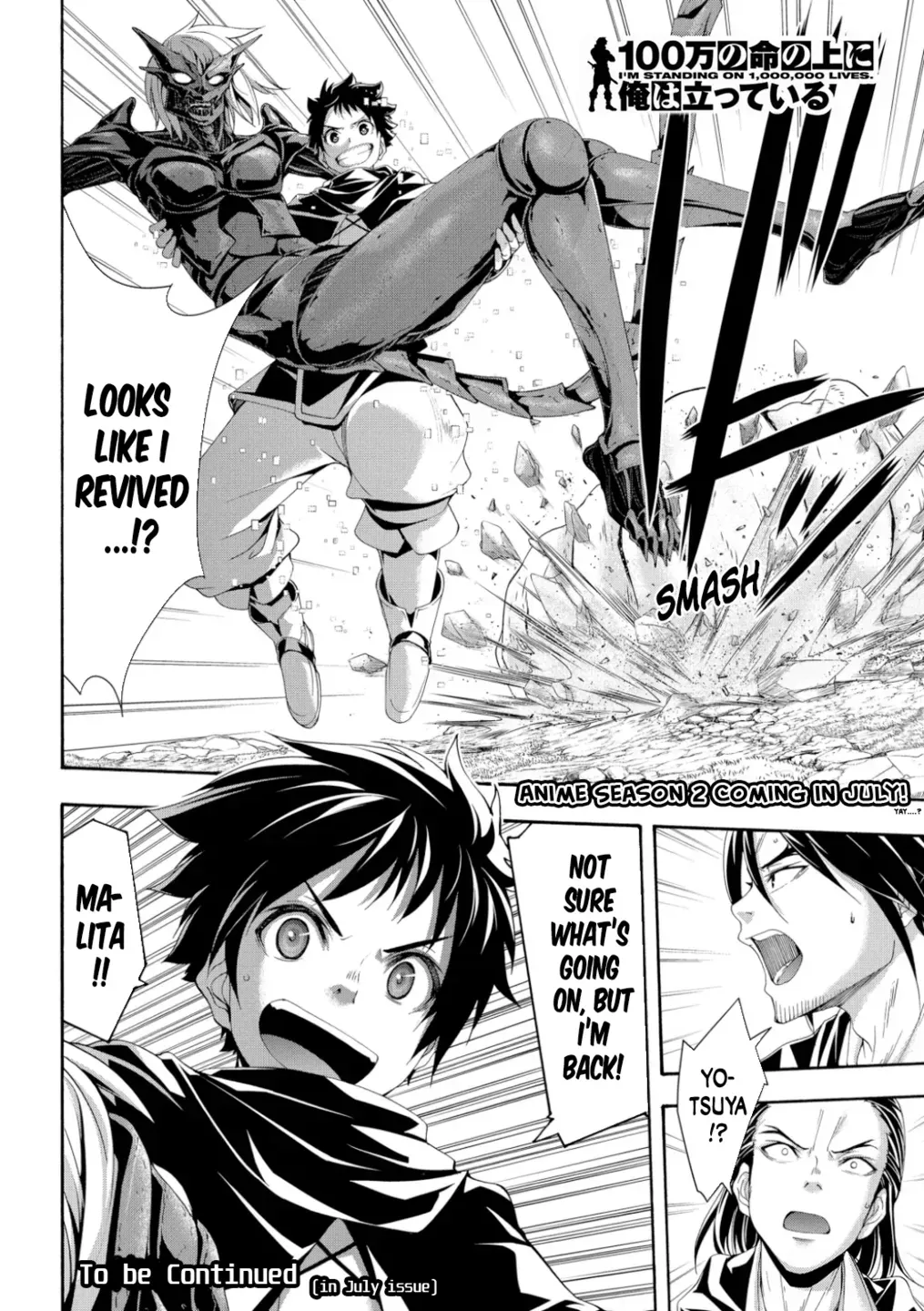 I'm standing on 1,000,000 lives Chapter 60 page 35 - 