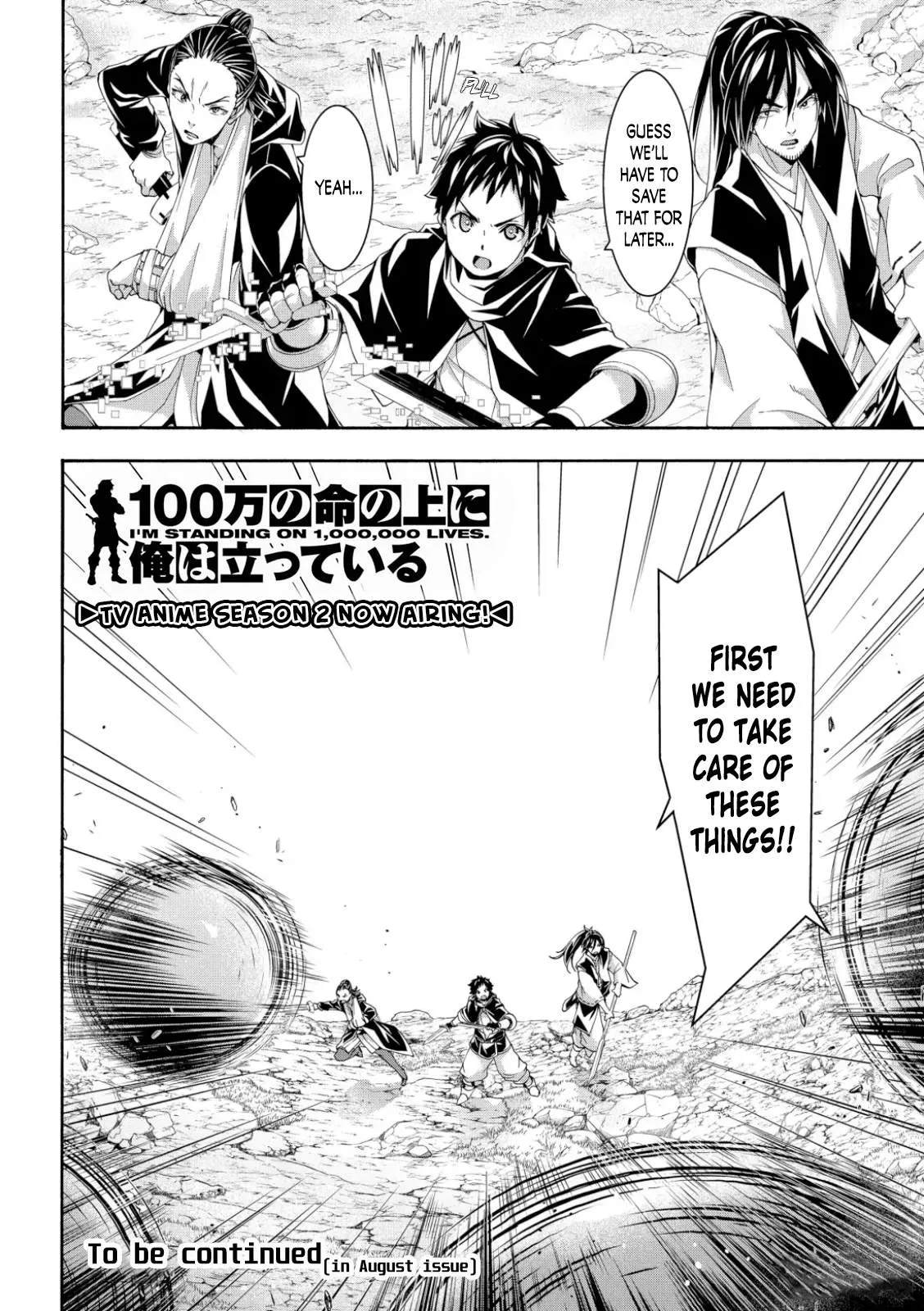 I'm standing on 1,000,000 lives Chapter 61 page 37 - 