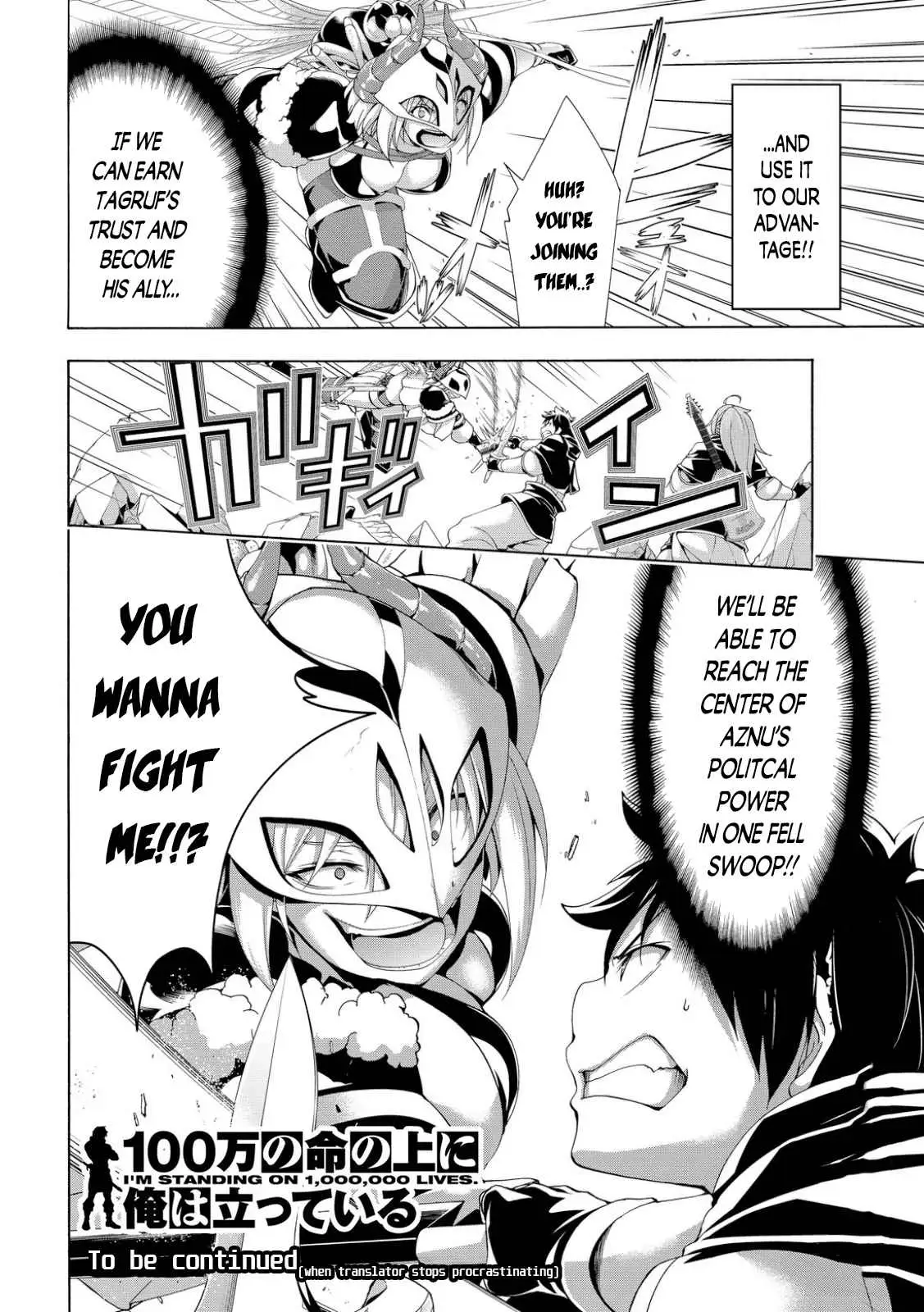I'm standing on 1,000,000 lives Chapter 75 page 36 - 