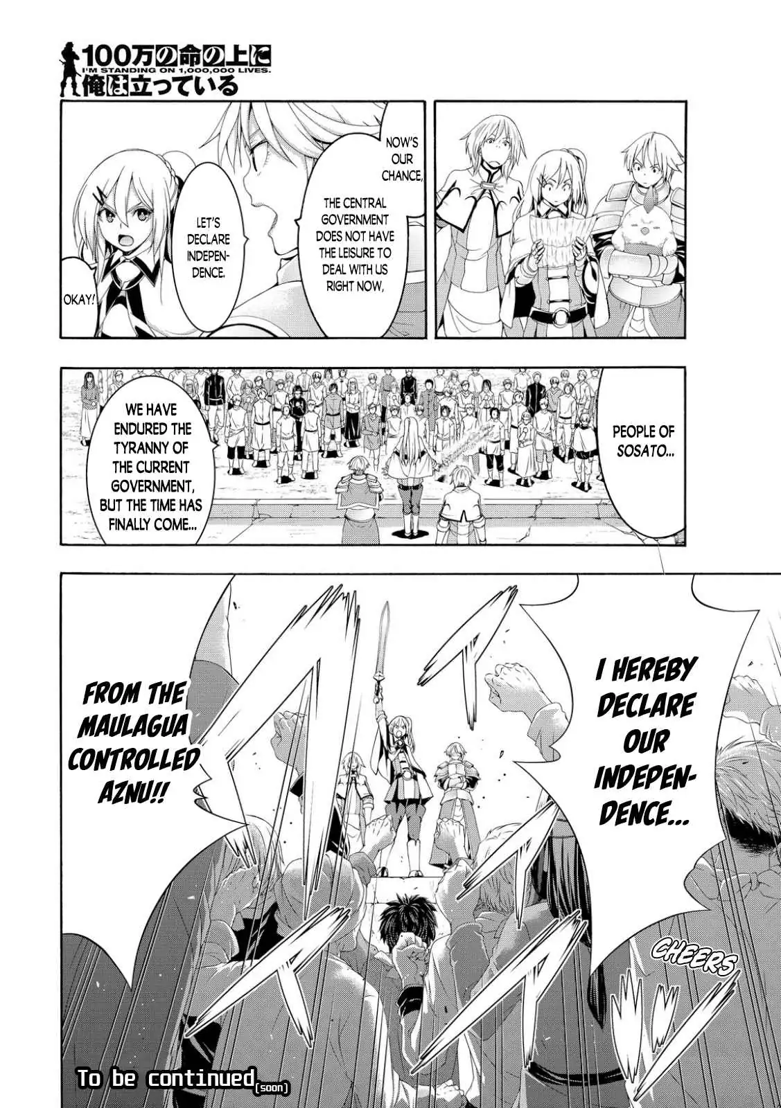 I'm standing on 1,000,000 lives Chapter 76 page 36 - 
