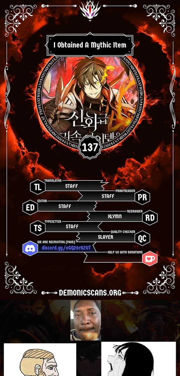 Read I Obtained a Mythic Item chapter 137 image 1 on Lezhin
