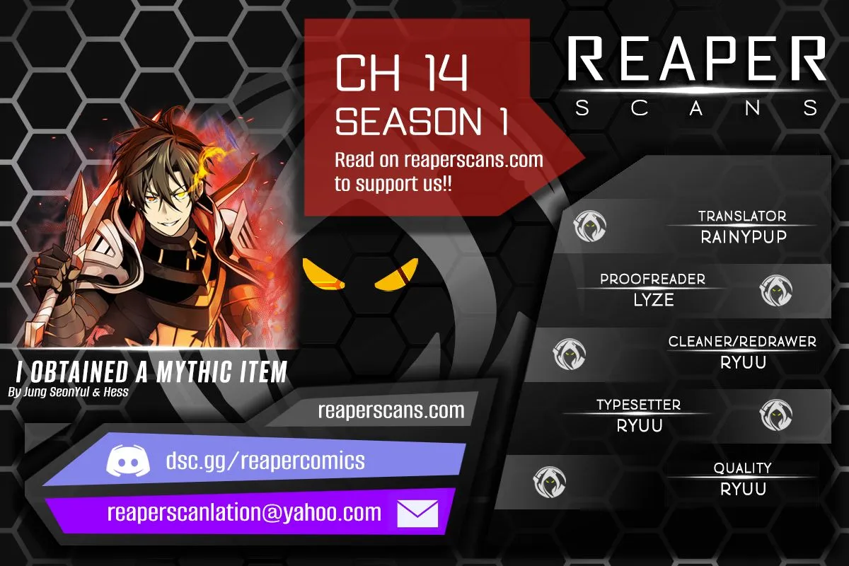 Read I Obtained a Mythic Item chapter 14 image 0 on Lezhin