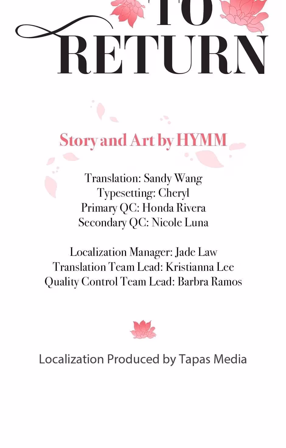 Read I Promise to Return chapter 1 image 1 on Lezhin