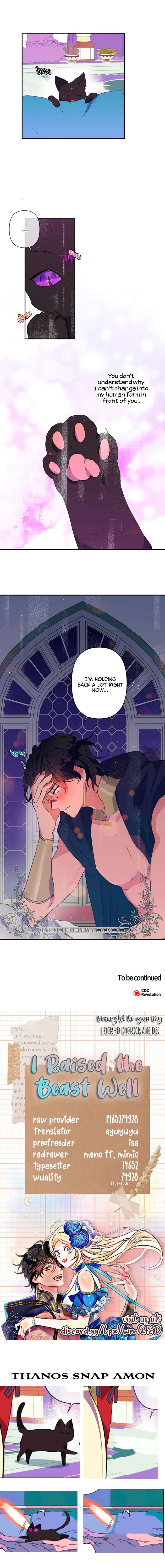 Read I Raised The Beast Well chapter 19 image 7 on Lezhin