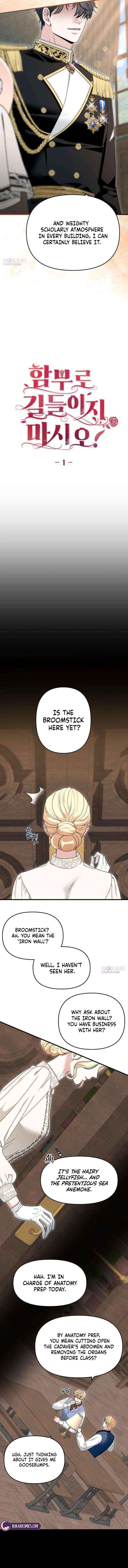 Read I Refuse to Be Tamed! chapter 1 image 1 on Lezhin