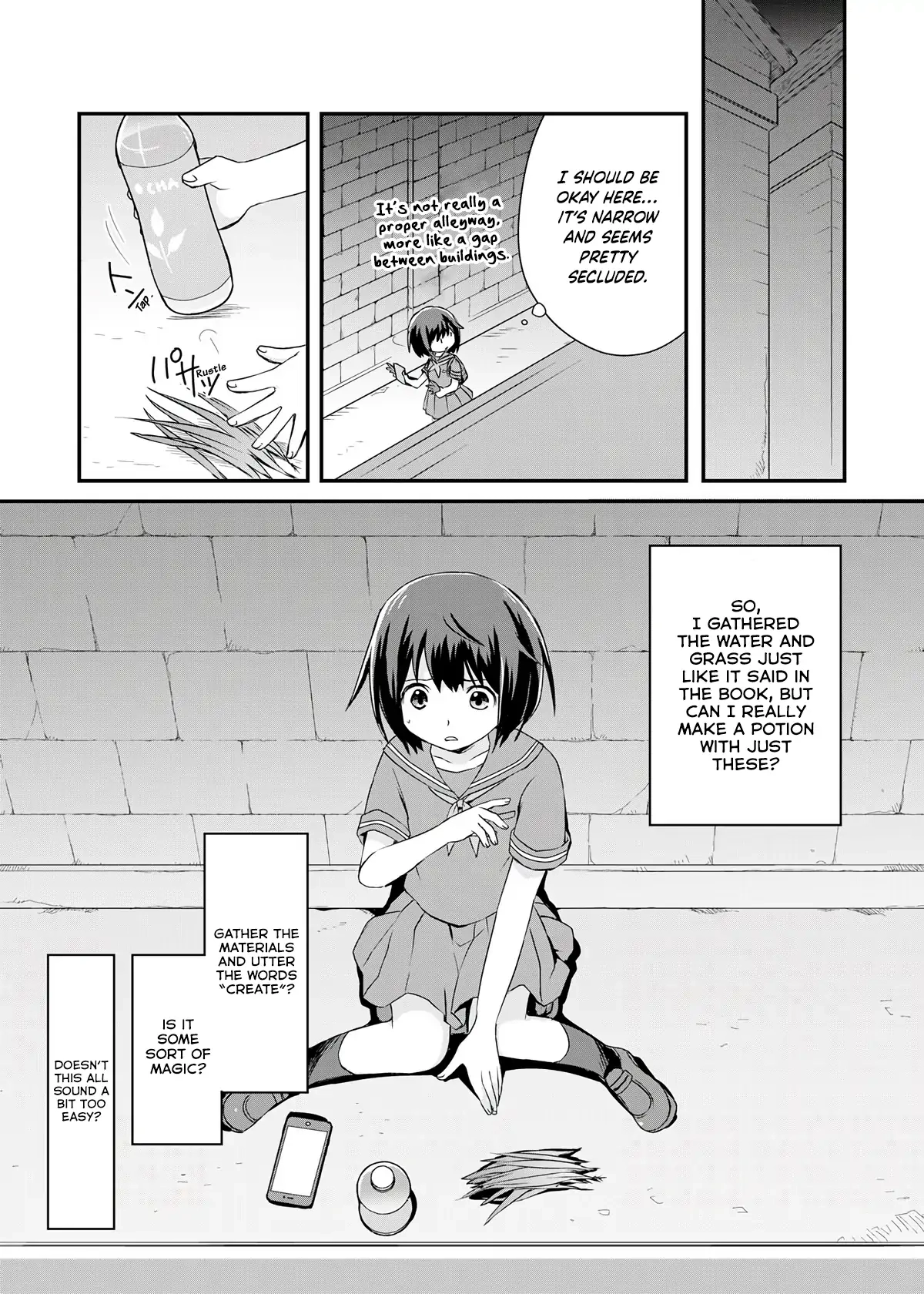 Read I Saved Myself With Potions chapter 1 image 16 on Lezhin
