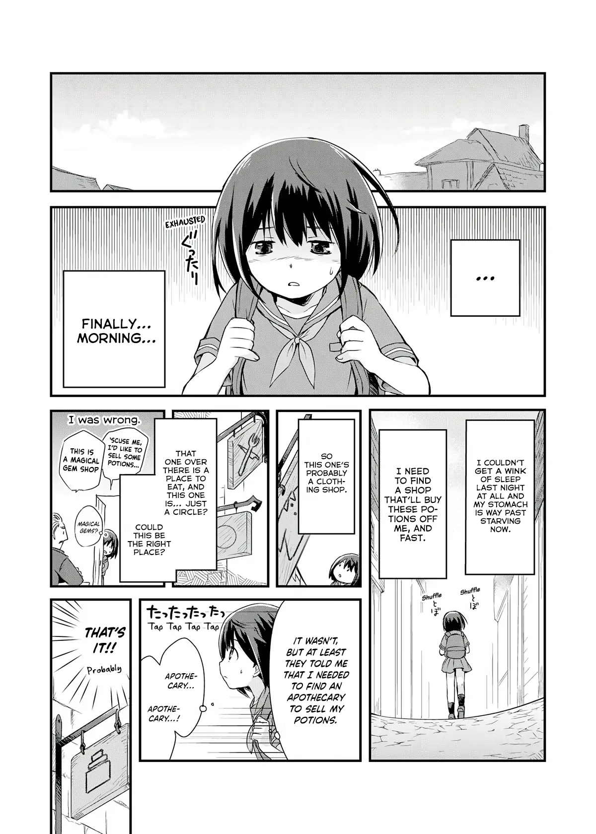 Read I Saved Myself With Potions chapter 1 image 20 on Lezhin
