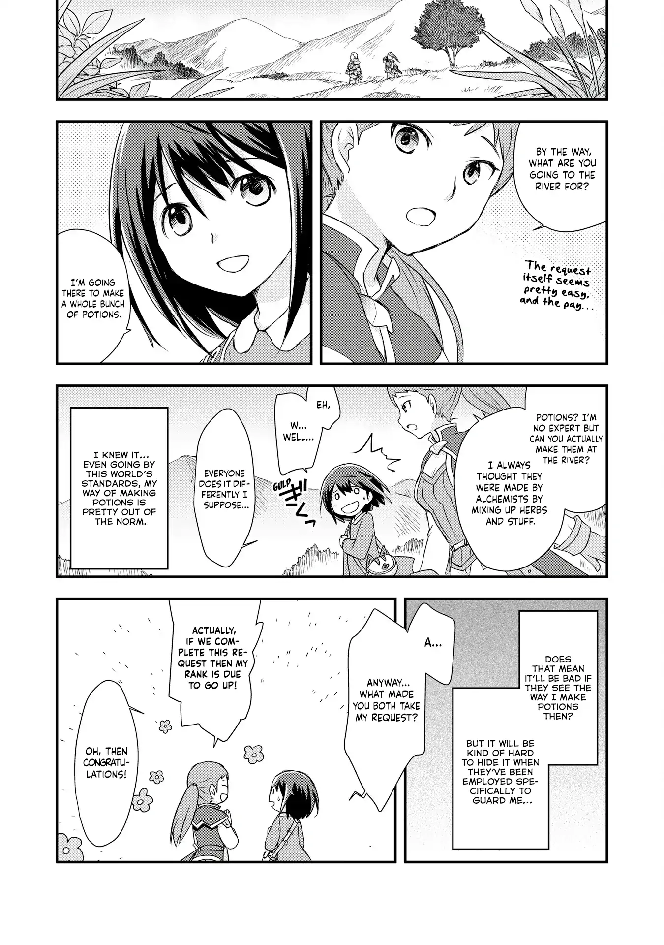 Read I Saved Myself With Potions chapter 3 image 17 on Lezhin