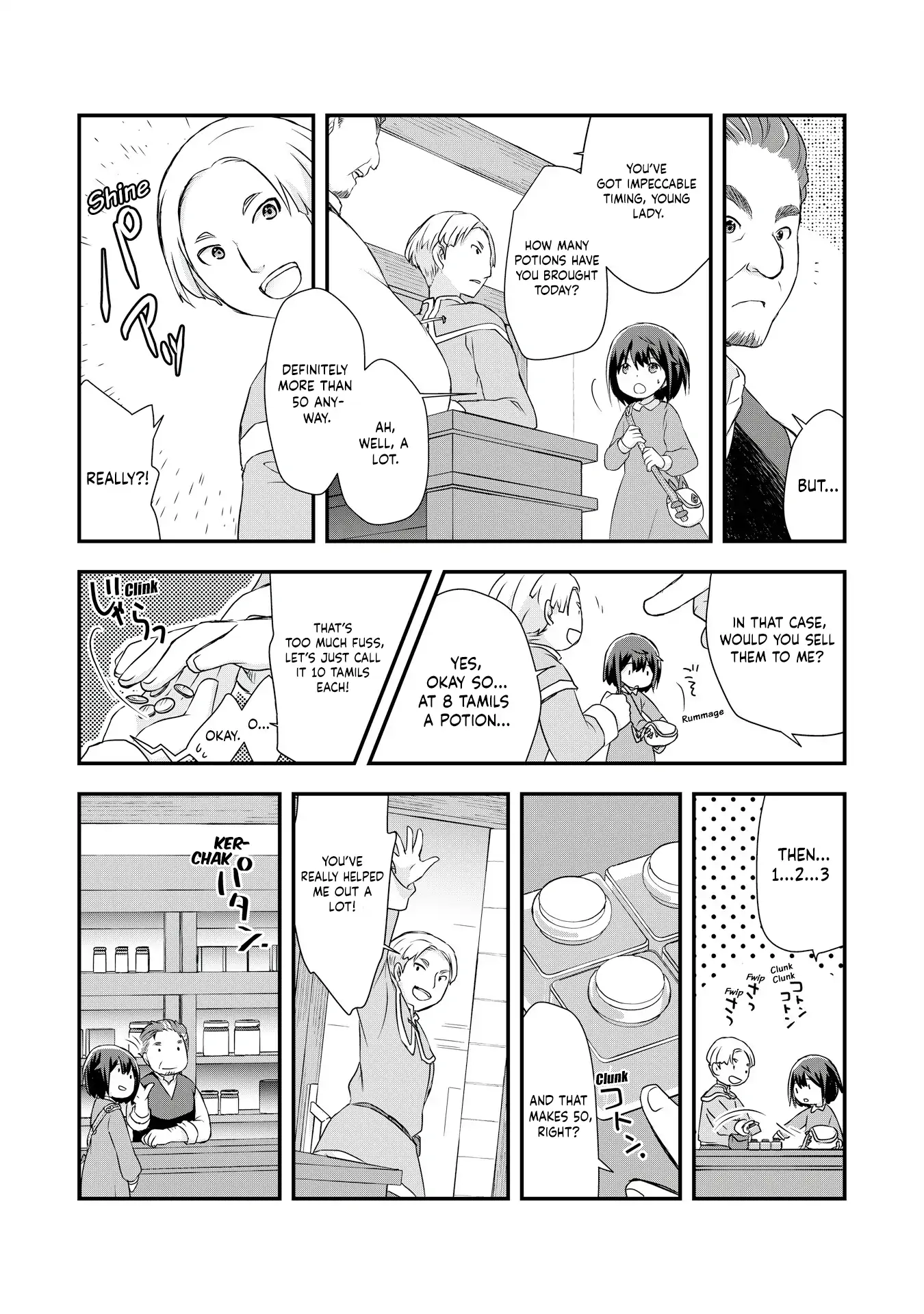 Read I Saved Myself With Potions chapter 3 image 25 on Lezhin