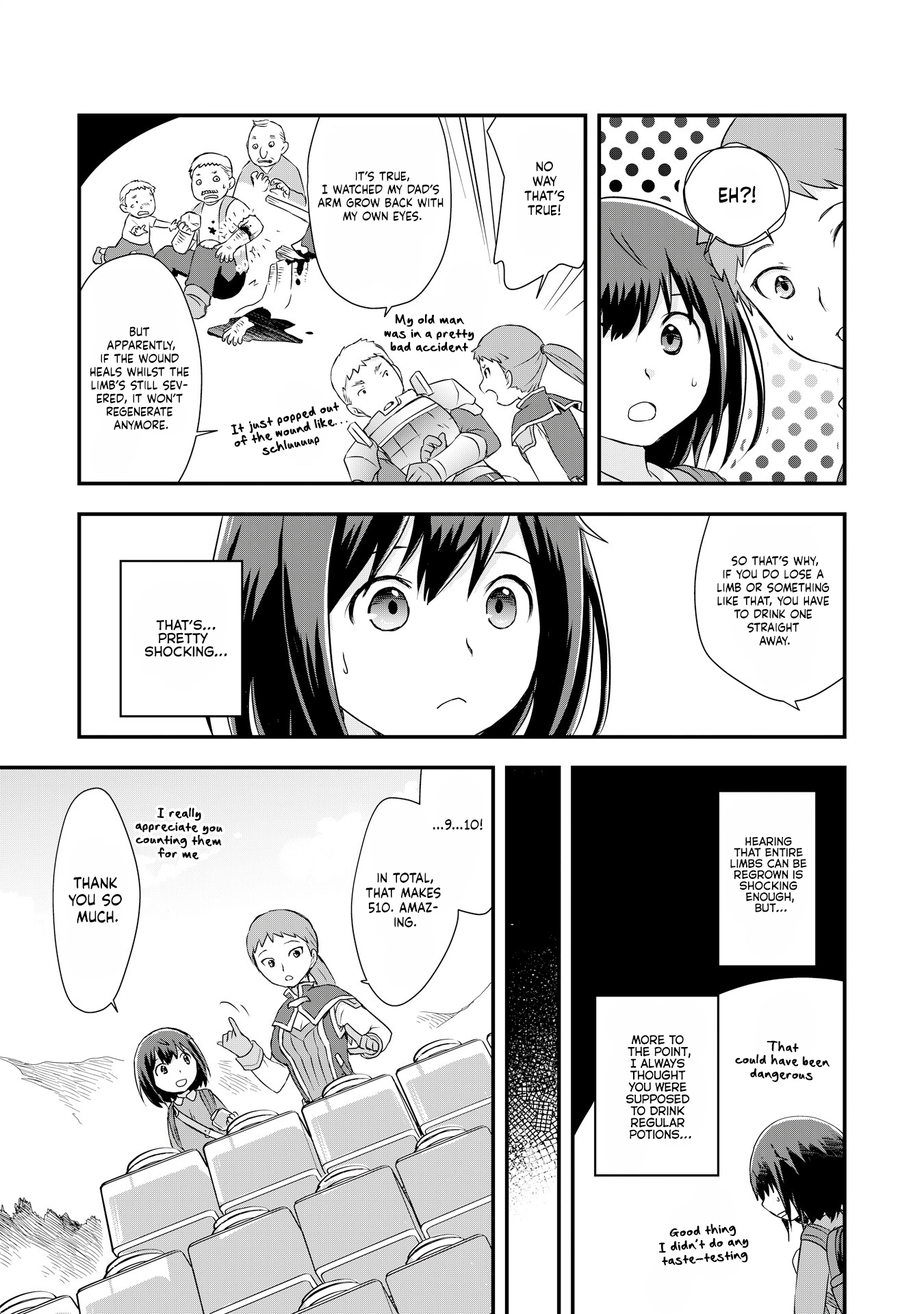 Read I Saved Myself With Potions chapter 4 image 12 on Lezhin