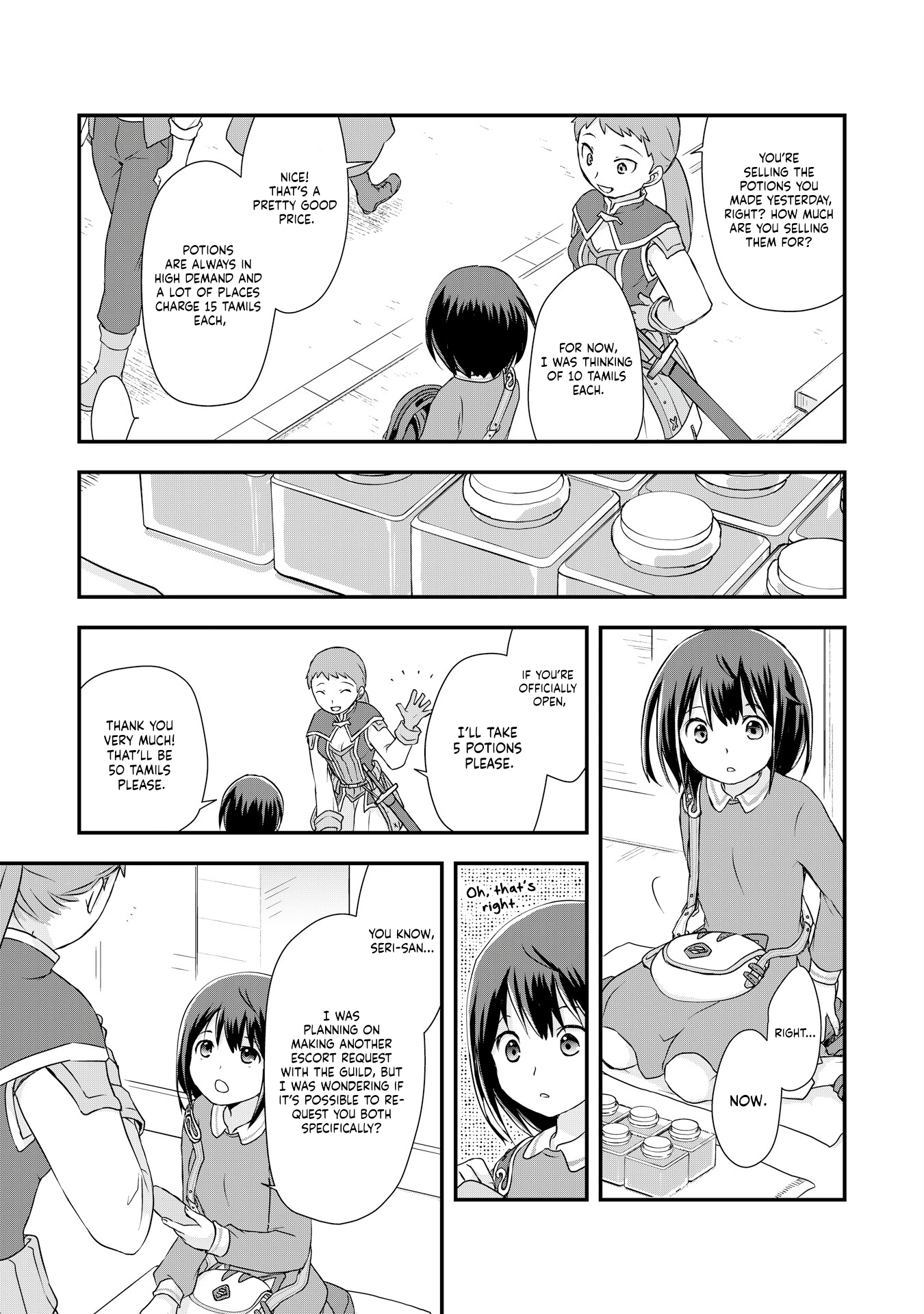 Read I Saved Myself With Potions chapter 4 image 2 on Lezhin