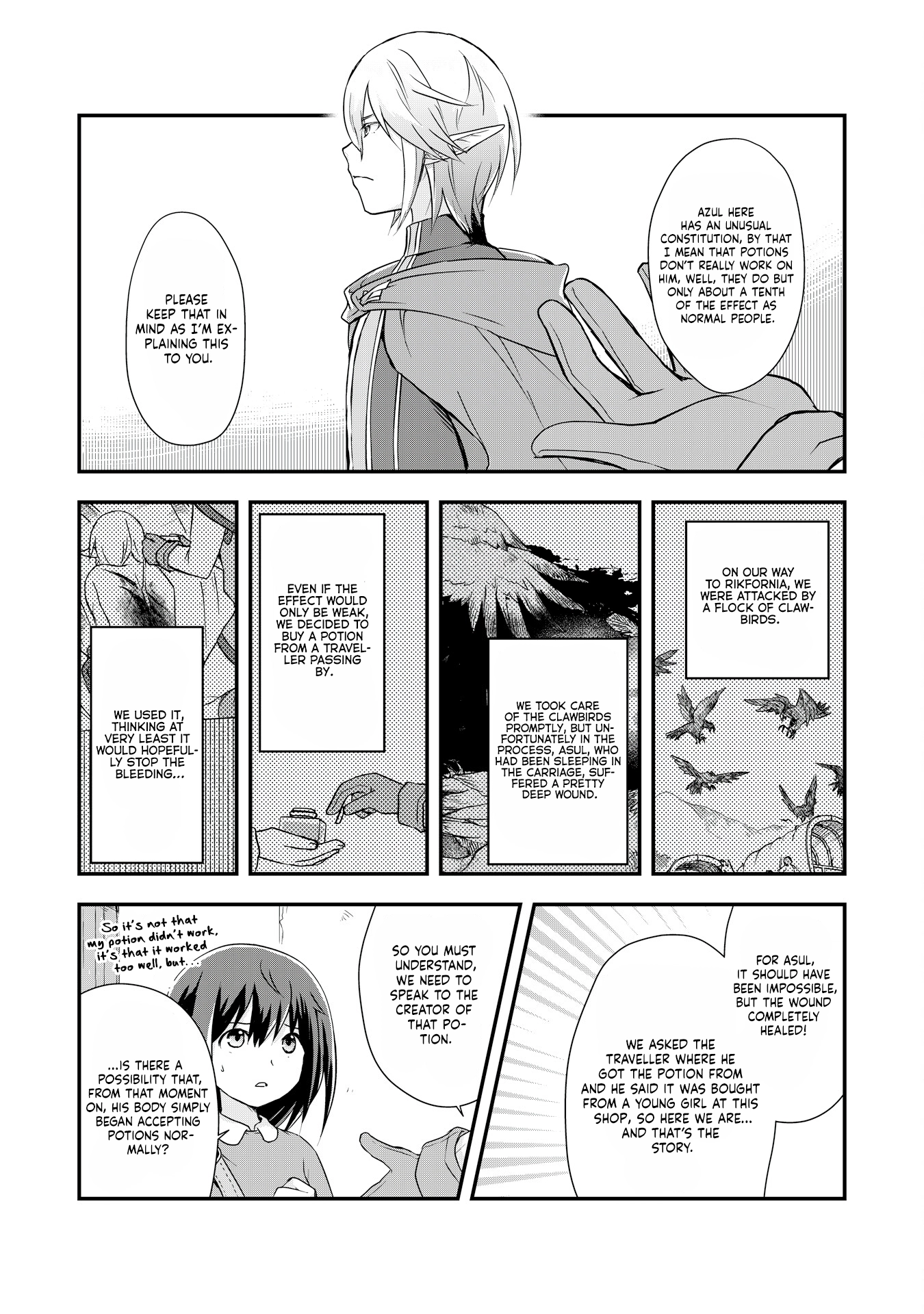 Read I Saved Myself With Potions chapter 4 image 25 on Lezhin