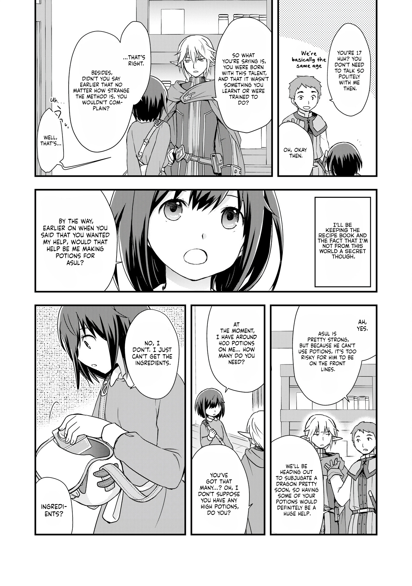 Read I Saved Myself With Potions chapter 4 image 29 on Lezhin